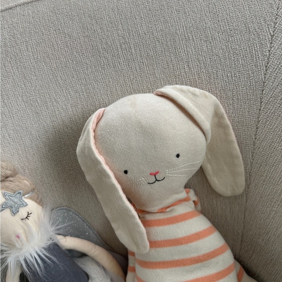 2 Anthropologie Meri Meri stuffed animals doll ballerina bunny toddler plush - Picture 9 of 11